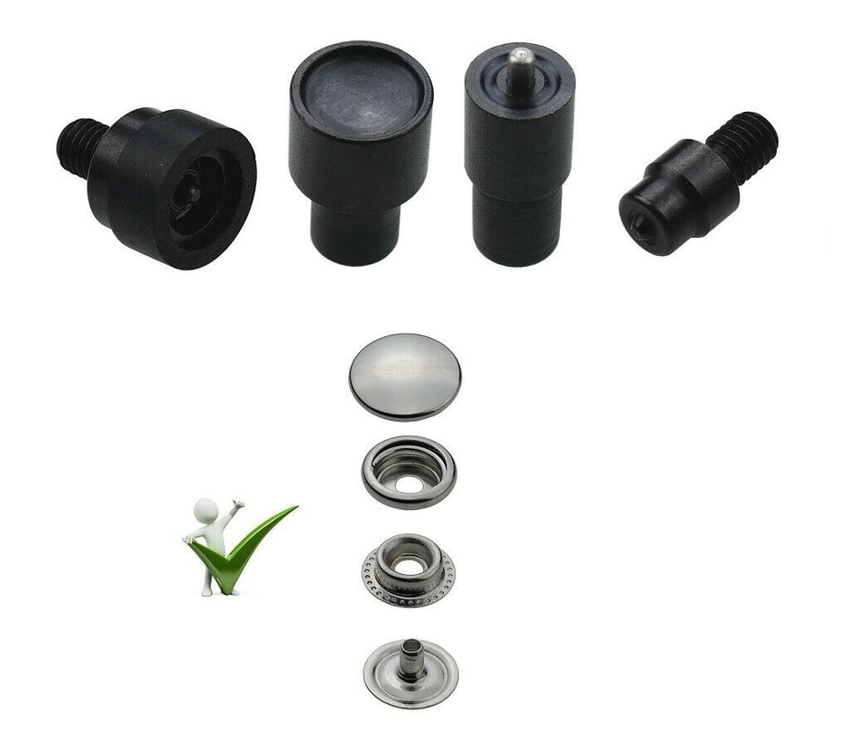 Insertion tools for ring-spring snap fasteners