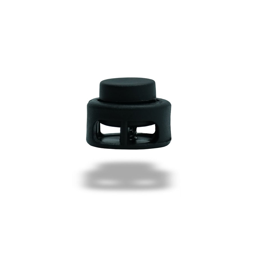 Cord stopper plastic cord clamp with spring