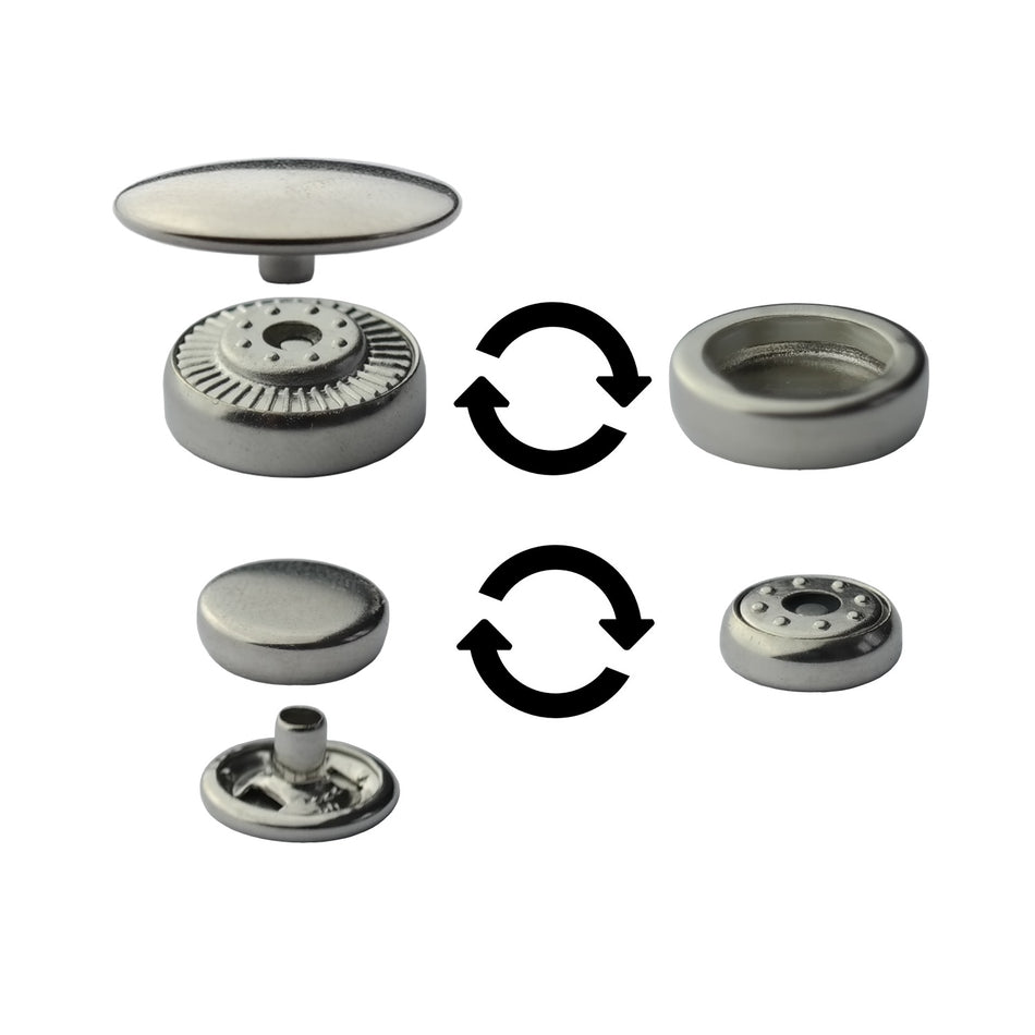 Ringfeder press fasteners in 17.0 mm (type: TR-200)