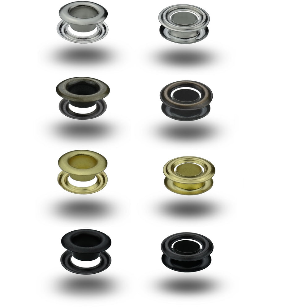 Eyelets T-1 selectable sizes from 10 mm to 28 mm