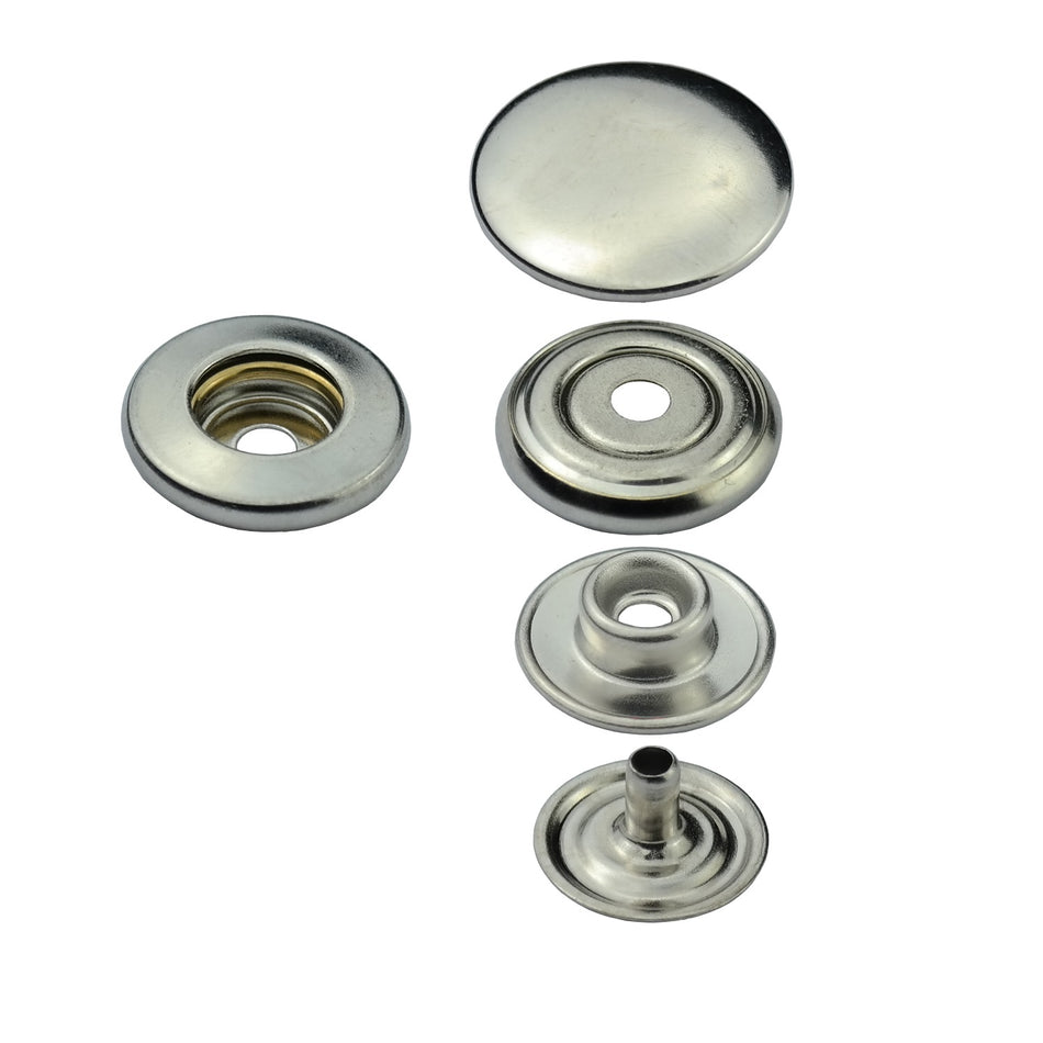 Ringfeder press fasteners in 17.0 mm (type: TR-100)