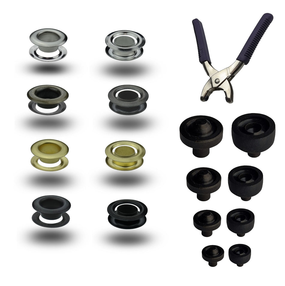 T-1 eyelet tool and eyelets suitable for Vario pliers