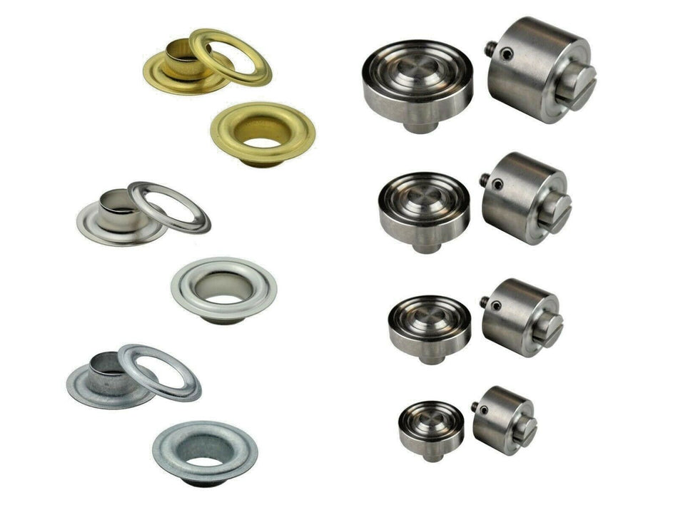 Eyelet tool for DIN eyelets in M6 / M8 / 1/4" 20 UNC thread